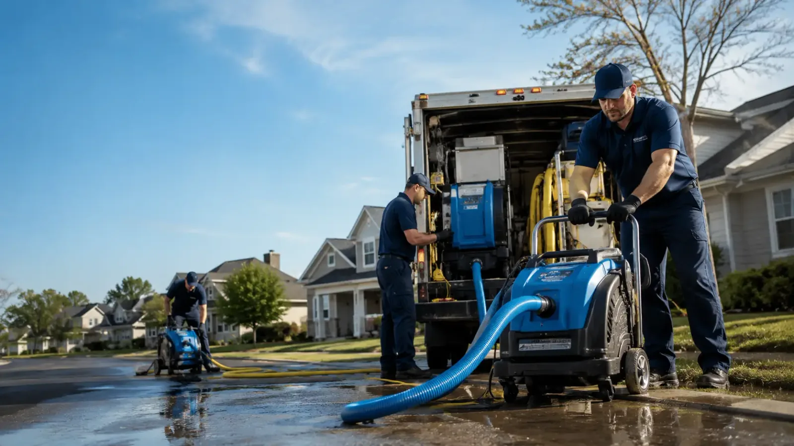 Flood Damage Cleanup in Brooklyn, IA